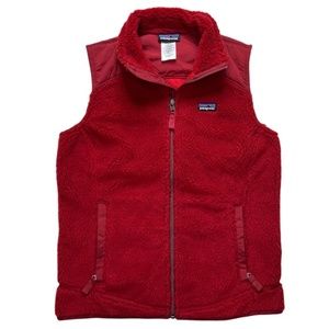 Retro fuzzy Patagonia Vest